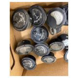 Vintage Panel Meter Assortment Weston Phastron Weidenhoff Gauges