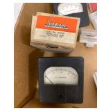 Assorted Vintage Analog Panel Meters GE Savo Calrad Simpson Parts