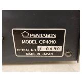 Pentagon CP4010 Auto-Reverse 4 Cassette Changer Japan See Photos