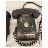 Vintage Rotary Desk Telephones & Telecom Intercom Group of 4 Untested