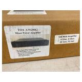 TOA A-912MK2 900 Series II Mixer Power Amplifier 120W Rackmount