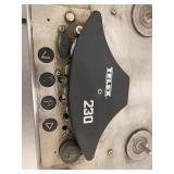Telex 230 Reel to Reel Tape Transport Deck Chassis Parts