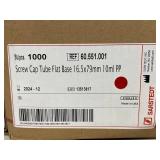 Sarstedt 10mL Screw Cap Tube Cases 4x1000 Ref 60.551.001 Exp 2024-12