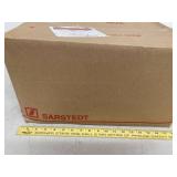 Sarstedt 10mL Screw Cap Tube Cases 4x1000 Ref 60.551.001 Exp 2024-12