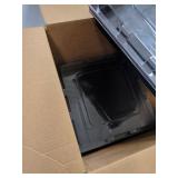 Lot of 3 Clear Plastic ESD Component Handling Trays Covers