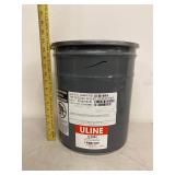 Uline Silica Gel Desiccant Pail & 2 Humidity Indicator Card Cans Sealed