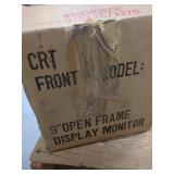 Zemintron 9" Open Frame CRT Display Monitor AGC-009 E84143 New in Box