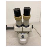 Nikon Stereo Microscope on Adjustable Boom Stand Dual Eyepieces