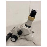 Nikon Stereo Microscope on Adjustable Boom Stand Dual Eyepieces