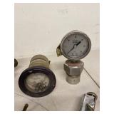 Industrial Gauge Regulator Assortment Oxweld Ashcroft Voltron Flowmeter