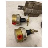 Industrial Gauge Regulator Assortment Oxweld Ashcroft Voltron Flowmeter