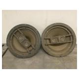 3 Vintage Speaker Drivers Bozak & Magnavox Woofer Coaxial Speakers Parts