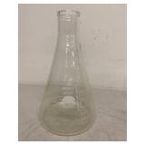 Lot of Vintage Kimax Pyrex Laboratory Glassware Beakers Flasks Tongs Thermometers
