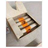 Industrial Electrical Parts Lot Rockwell Resistor Shawmut Fuses Untested