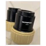 Nikon SMZ-1 Stereo Microscope on Boom Stand Olympus Eyepieces Ring Light