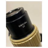 Nikon SMZ-1 Stereo Microscope on Boom Stand Olympus Eyepieces Ring Light