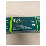 Lot of 2 Dowsil 734 Clear Flowable RTV Sealant 90mL 3oz Tubes Dow Corning
