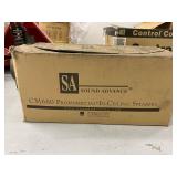 Sound Advance CM660 Prommercial 6" In-Ceiling Speakers Pair PN 40072 Open Box