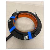 Laboratory Glass Reactor Vessel Clamp, Adjustable Industrial Support Mount