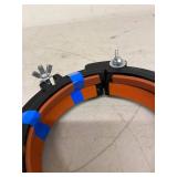 Laboratory Glass Reactor Vessel Clamp, Adjustable Industrial Support Mount