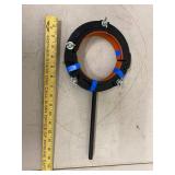 Laboratory Glass Reactor Vessel Clamp, Adjustable Industrial Support Mount