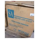 Sound Advance Systems CT8B 8 Ohm Sound Transducers 10-Pack Ceiling Speakers USA