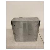Stainless Steel Wall Mount First Aid Cabinet Frosted Glass Door Cross Lockable