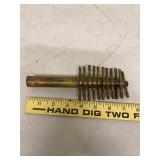 Vintage Brass Cork Borer Set Graduated Nesting Laboratory Tool