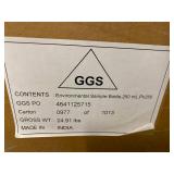 Lot 250mL Environmental Sample Bottles with Caps New Bulk Lab Supply