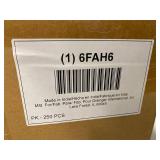 Lot 250mL Environmental Sample Bottles with Caps New Bulk Lab Supply