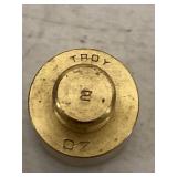 Vintage Mixed Brass Balance Scale Weights Troy Ounces Grams