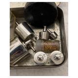 Vintage Mixed Brass Balance Scale Weights Troy Ounces Grams