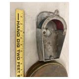 Vintage Nautical Navigation Light & Brass Parts Set Incomplete