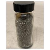 Lot of 4 Vintage NBS Standard Reference Material Steel Sample Bottles