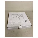 LED Emergency Light Unit 2 Head Fixture New In Box Model EL-STLED