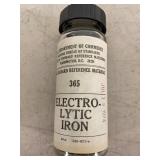 Vintage NBS Standard Reference Material 365 Electrolytic Iron 1974
