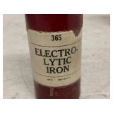 Vintage NBS Standard Reference Material 365 Electrolytic Iron 1974