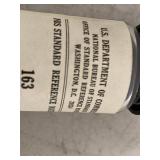 Vintage NBS Standard Reference Material 365 Electrolytic Iron 1974