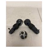 Vintage E. Leitz Wetzlar Germany Microscope Parts Eyepiece Tubes Nosepiece