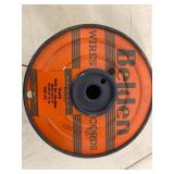 Belden Black Cloth Hook-Up Wire Metal Spool 1205 1000 Ft