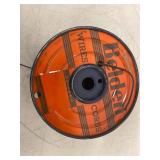 Belden Black Cloth Hook-Up Wire Metal Spool 1205 1000 Ft