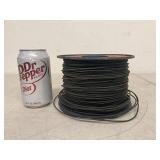 Belden Black Cloth Hook-Up Wire Metal Spool 1205 1000 Ft