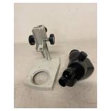O.C. White ProZoom PZ-6.5 Binocular Stereo Microscope Head & a Non-matching Post Stand