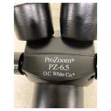 O.C. White ProZoom PZ-6.5 Binocular Stereo Microscope Head & a Non-matching Post Stand