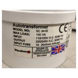 Tacima SC 5416 Step Up Autotransformer Voltage Converter 110V to 240V 100VA