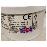 Tacima SC 5416 Step Up Autotransformer Voltage Converter 110V to 240V 100VA