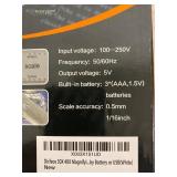 Dicfeos DIC030 Multifunction Handheld LED Magnifier 30X 40X Open Box