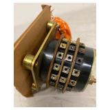 Electro Switch Corp Rotary Selector Switches 28303A Pair w/ Boxes