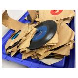 Vintage 45 RPM Vinyl Record Lot Assorted Singles Estate Collection