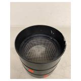 Set of 3 Stackable Sieve Pans Mesh Strainer Filters Assorted Grits